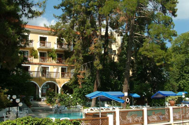 Pendeli Hotel Platres Buitenkant foto